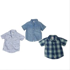 Lot of 3 Toddler Boy Shirts Size 18M